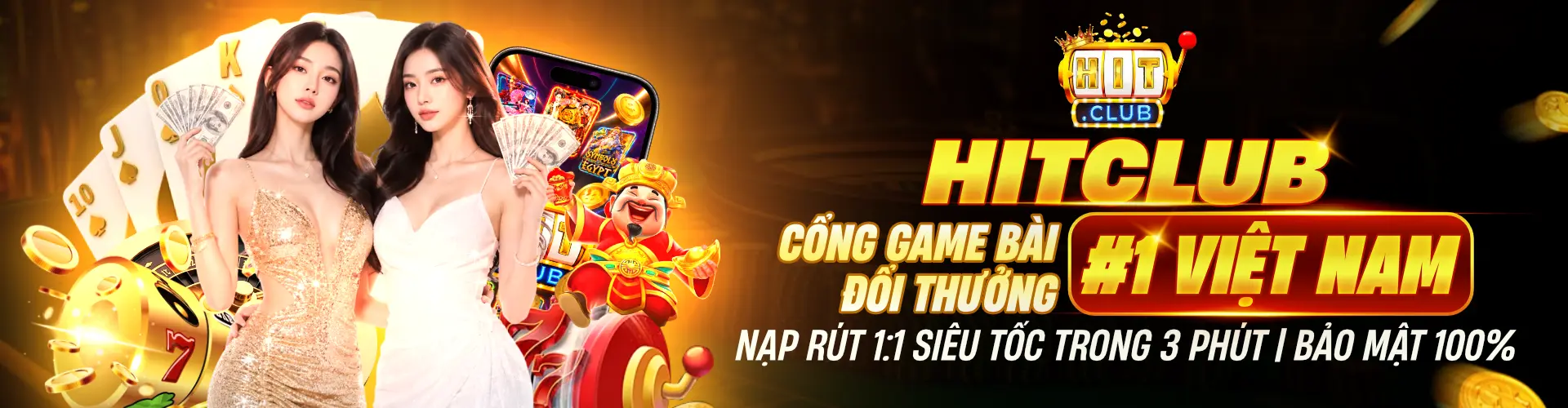 HITCLUB – CỔNG GAME BÀI ĐỔI THƯỞNG #1 VIỆT NAM Nạp Rút 1:1 Siêu Tốc Trong 3 Phút | Bảo Mật 100%